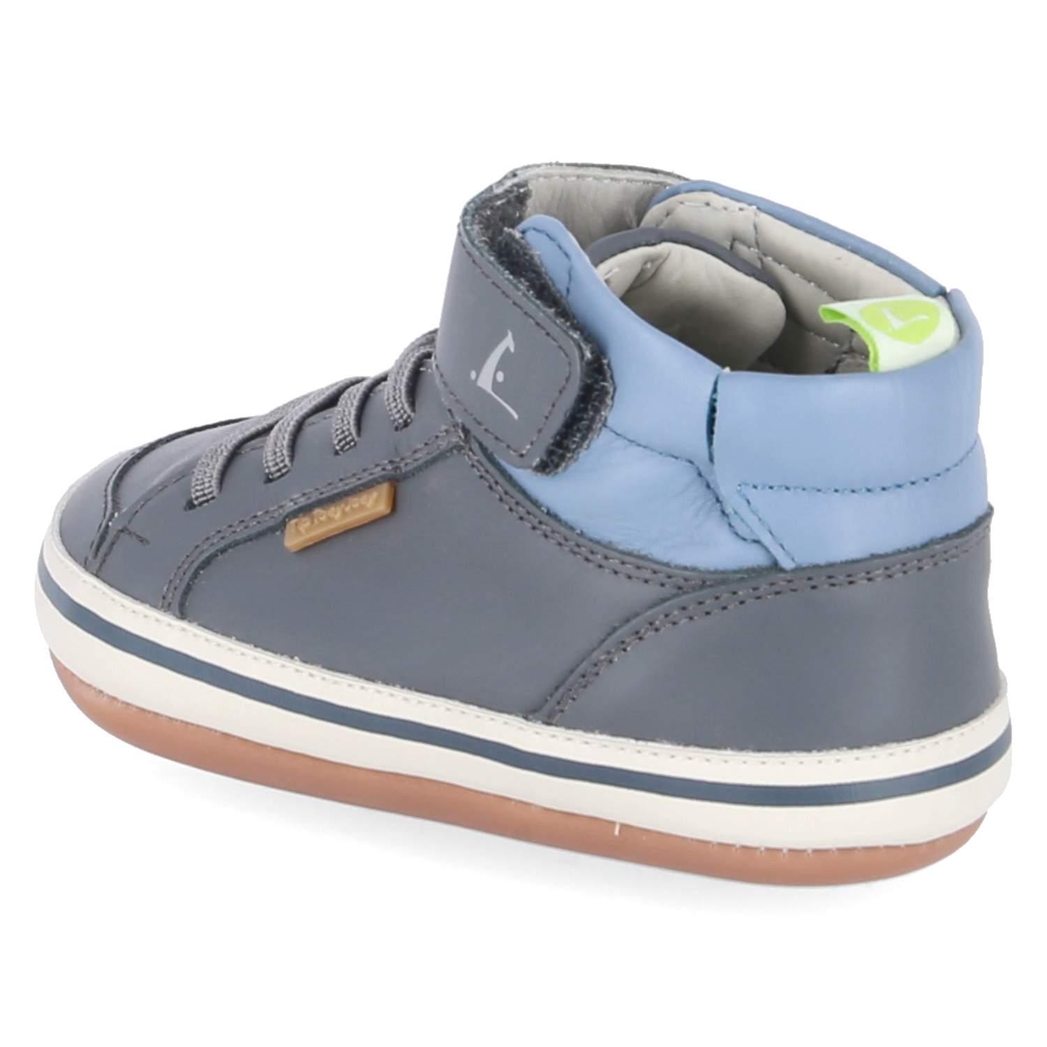 Barfuß- High Sneaker  ALLEY  Blau