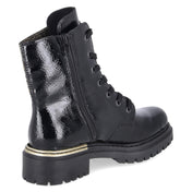 Schnürboots  Schwarz