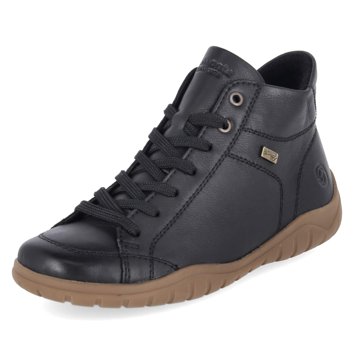 Schnürstiefeletten  Schwarz