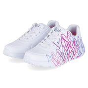 Low Sneaker UNO LITE METALLIC JOY Weiß