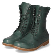 Schnürstiefeletten  Grün