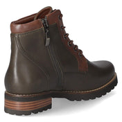 Schnürstiefeletten  Grün