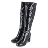Lackstiefel  Schwarz