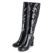 Lackstiefel  Schwarz