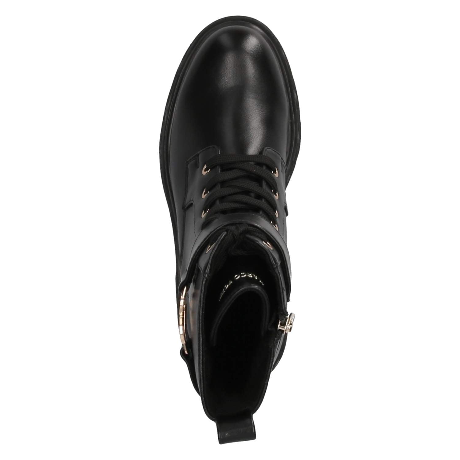 Schnürstiefeletten  Schwarz