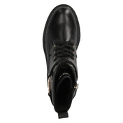 Schnürstiefeletten  Schwarz