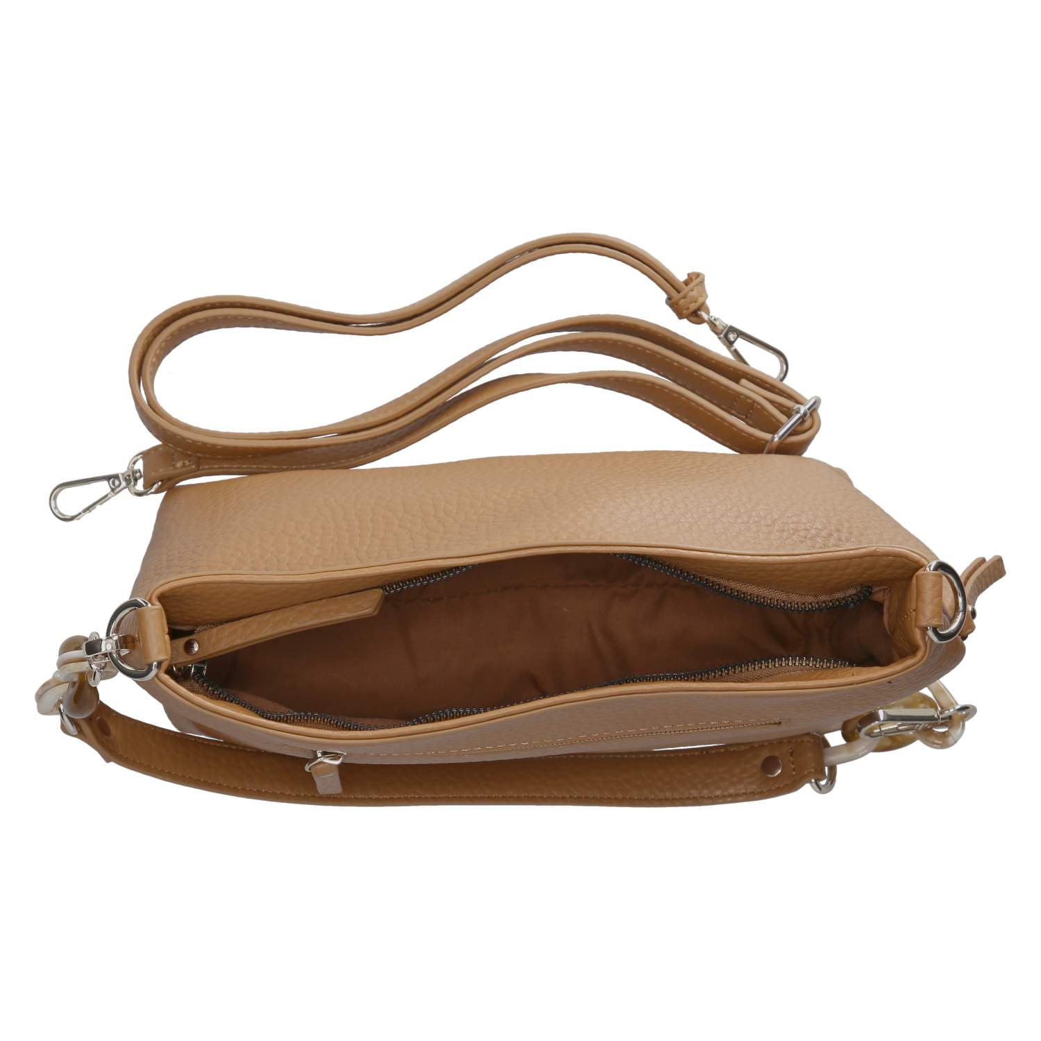 Schultertasche  Braun