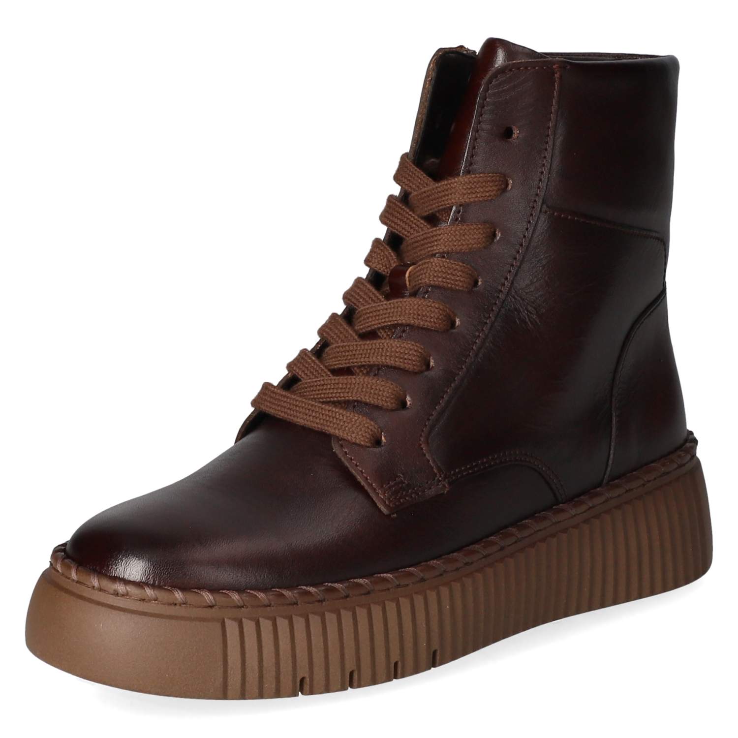 Schnürstiefel  Braun
