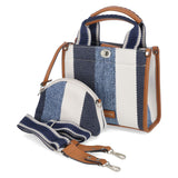 Mini Tote Set  Blau