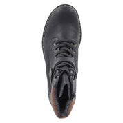 Schnürstiefeletten  Schwarz