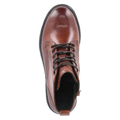 Schnürstiefeletten  Braun