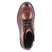 Schnürstiefeletten  Braun