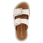 Pantoletten  Beige
