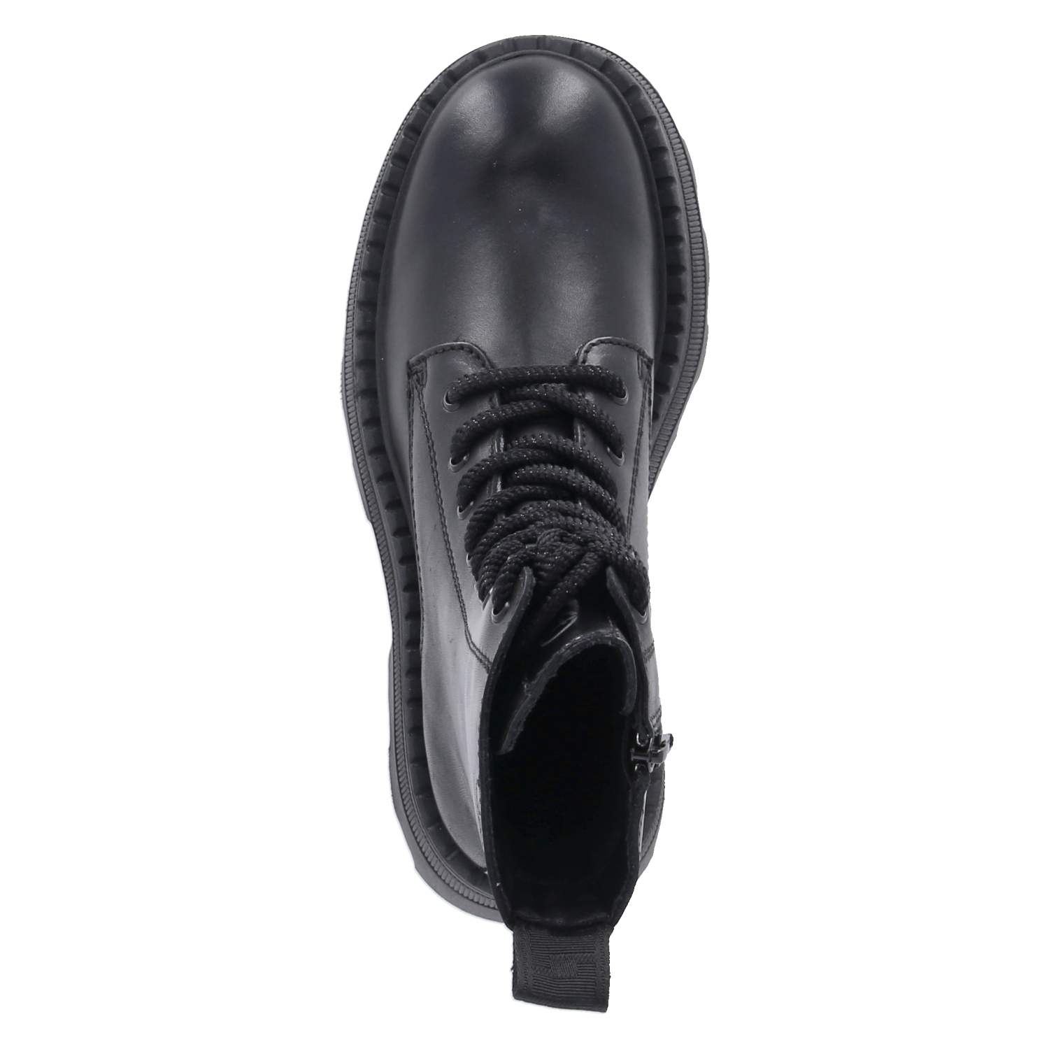 Schnürboots  Schwarz