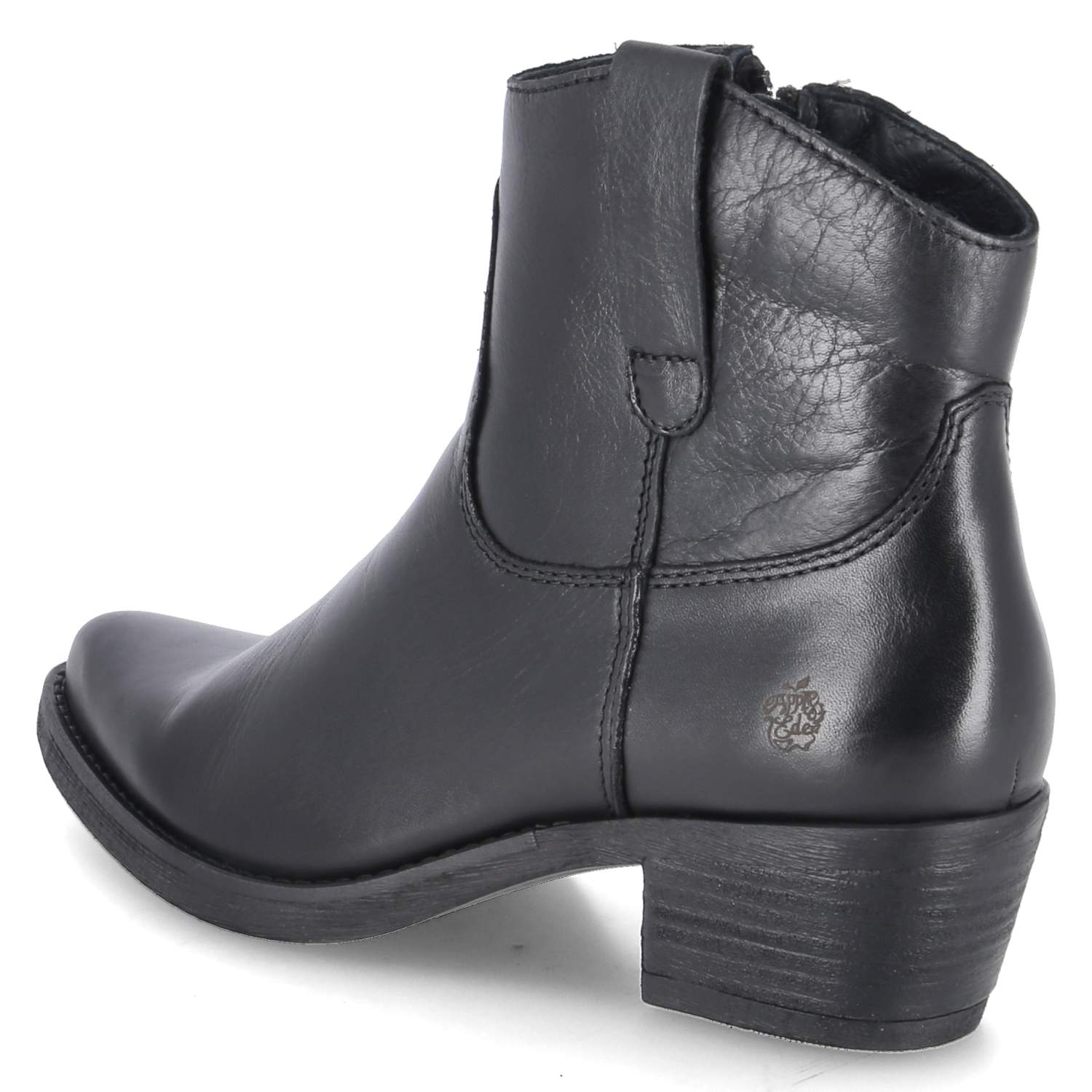 Westernstiefeletten  Schwarz