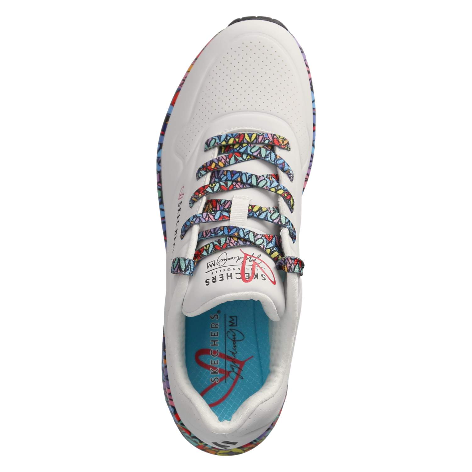Low Sneaker RAVAGED LOVE  Weiß