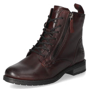 Schnürstiefeletten  Rot