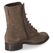 Schnürstiefeletten  Braun