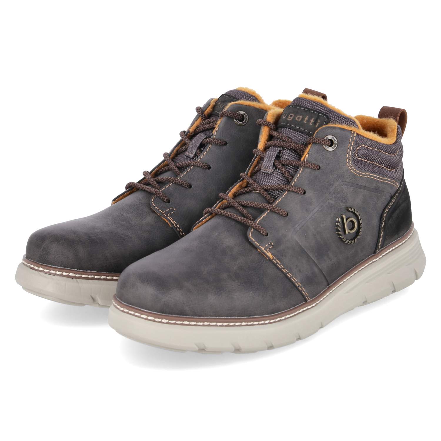 Schnürboots  Grau