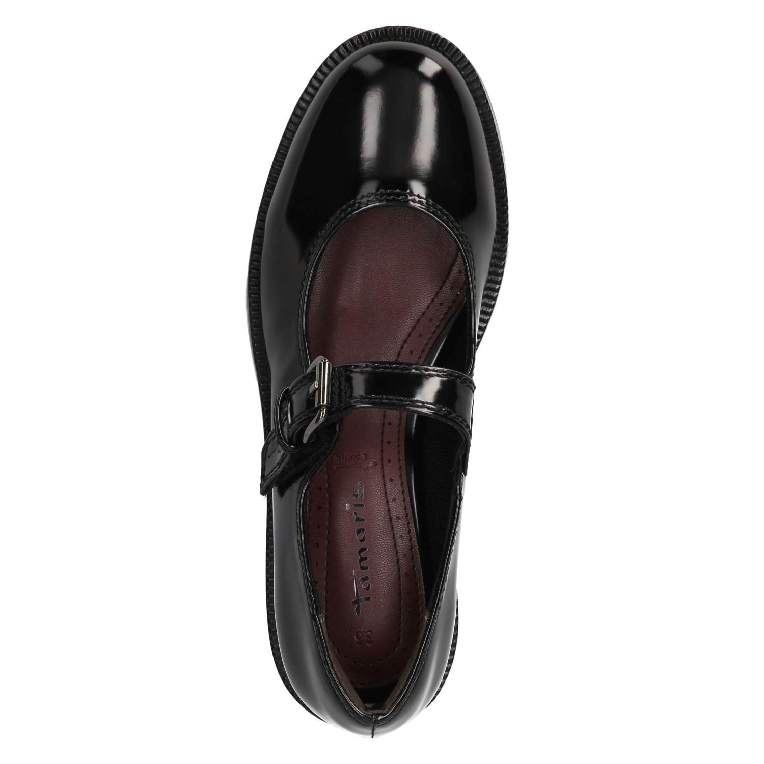 Spangenballerinas  Schwarz