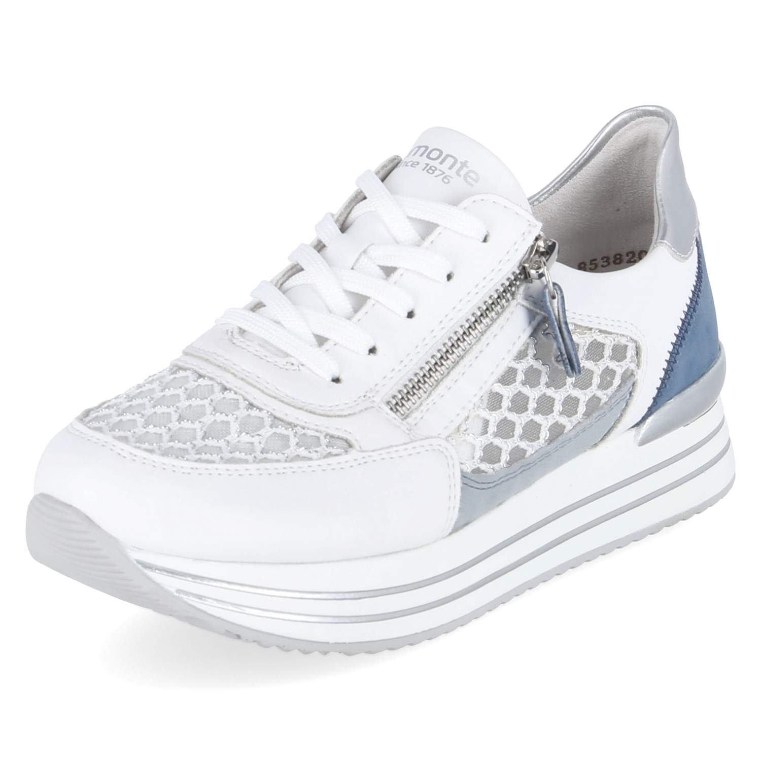 Plateau-Sneaker  Weiß