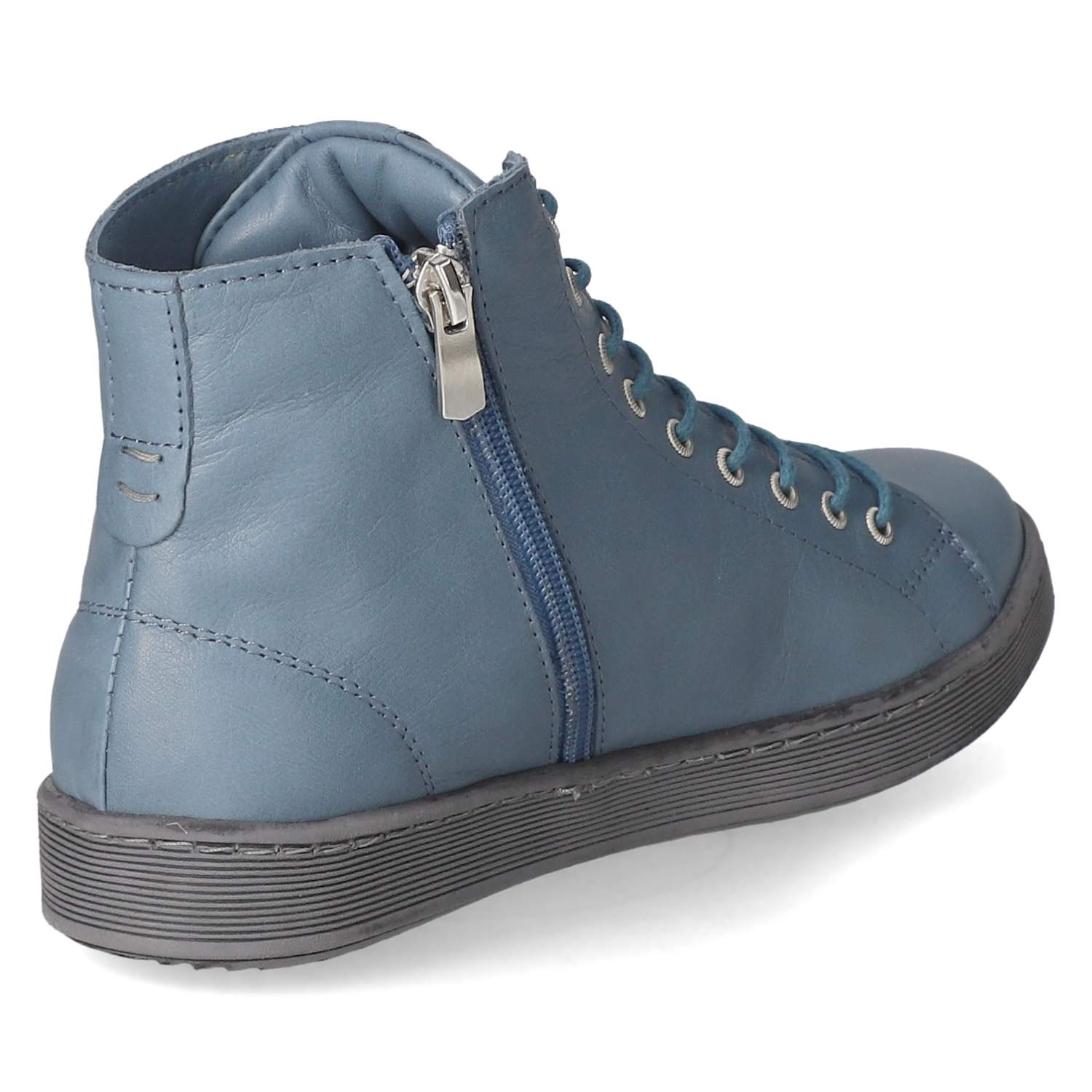 Schnürstiefeletten  Blau