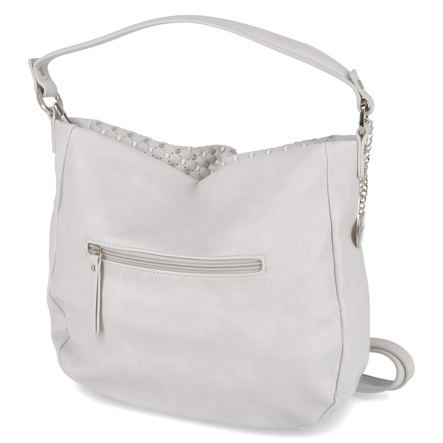 Schultertasche  Beige