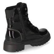 Schnürboots  Schwarz
