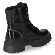 Schnürboots  Schwarz