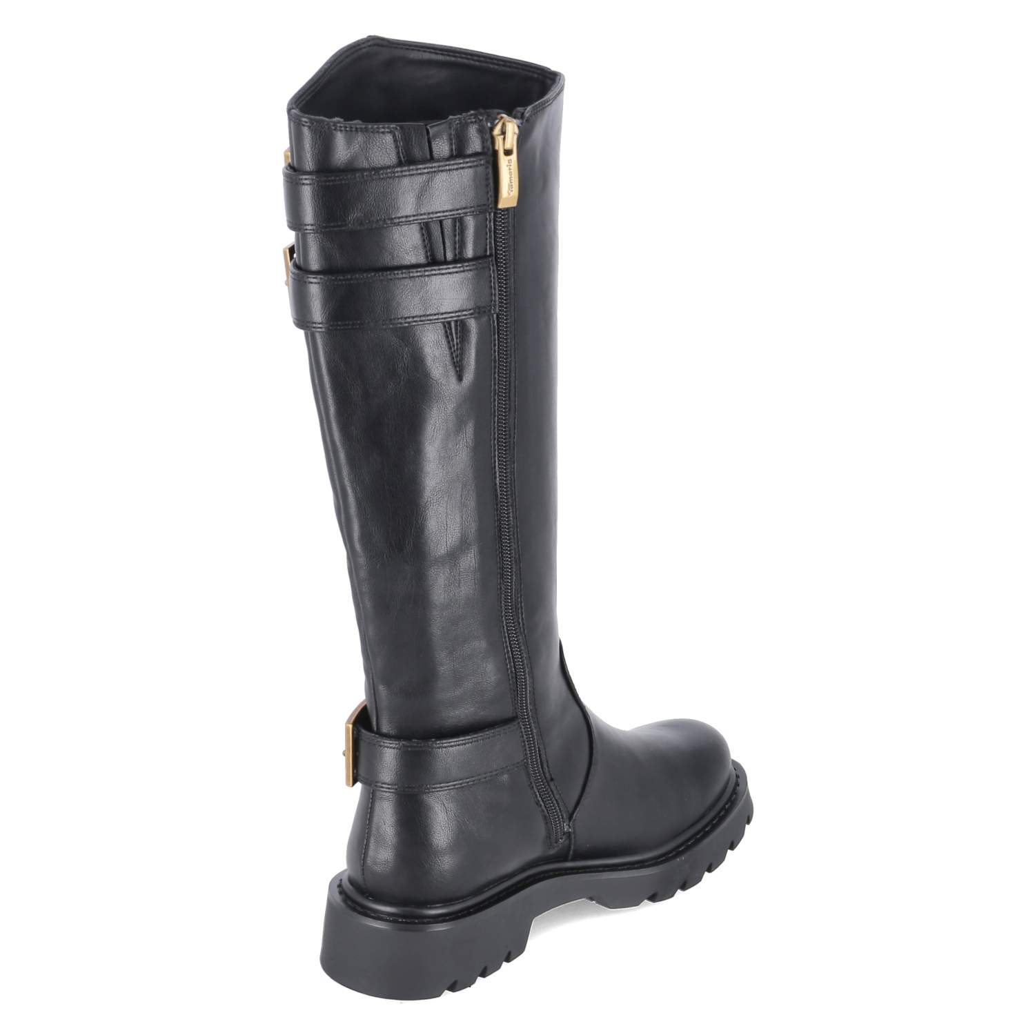 Bikerstiefel  Schwarz