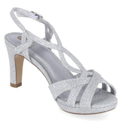 Glam-Sandaletten  Silber