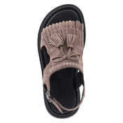 Sandalen  Taupe