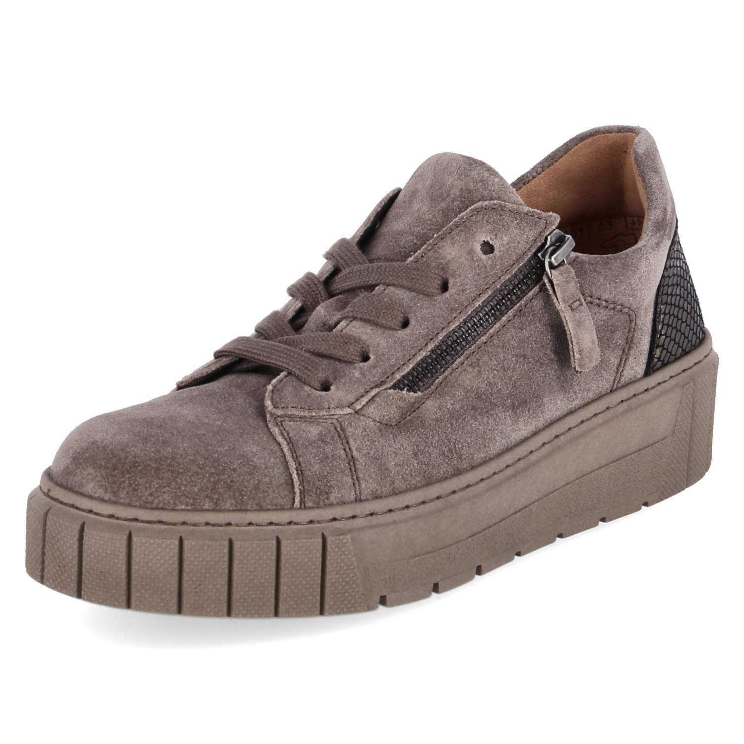 Plateau-Sneaker  Taupe