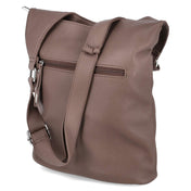 Schultertasche  Taupe