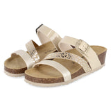 Pantoletten  Beige