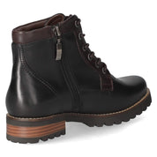 Schnürstiefeletten  Schwarz