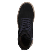 Schnürstiefeletten  Blau