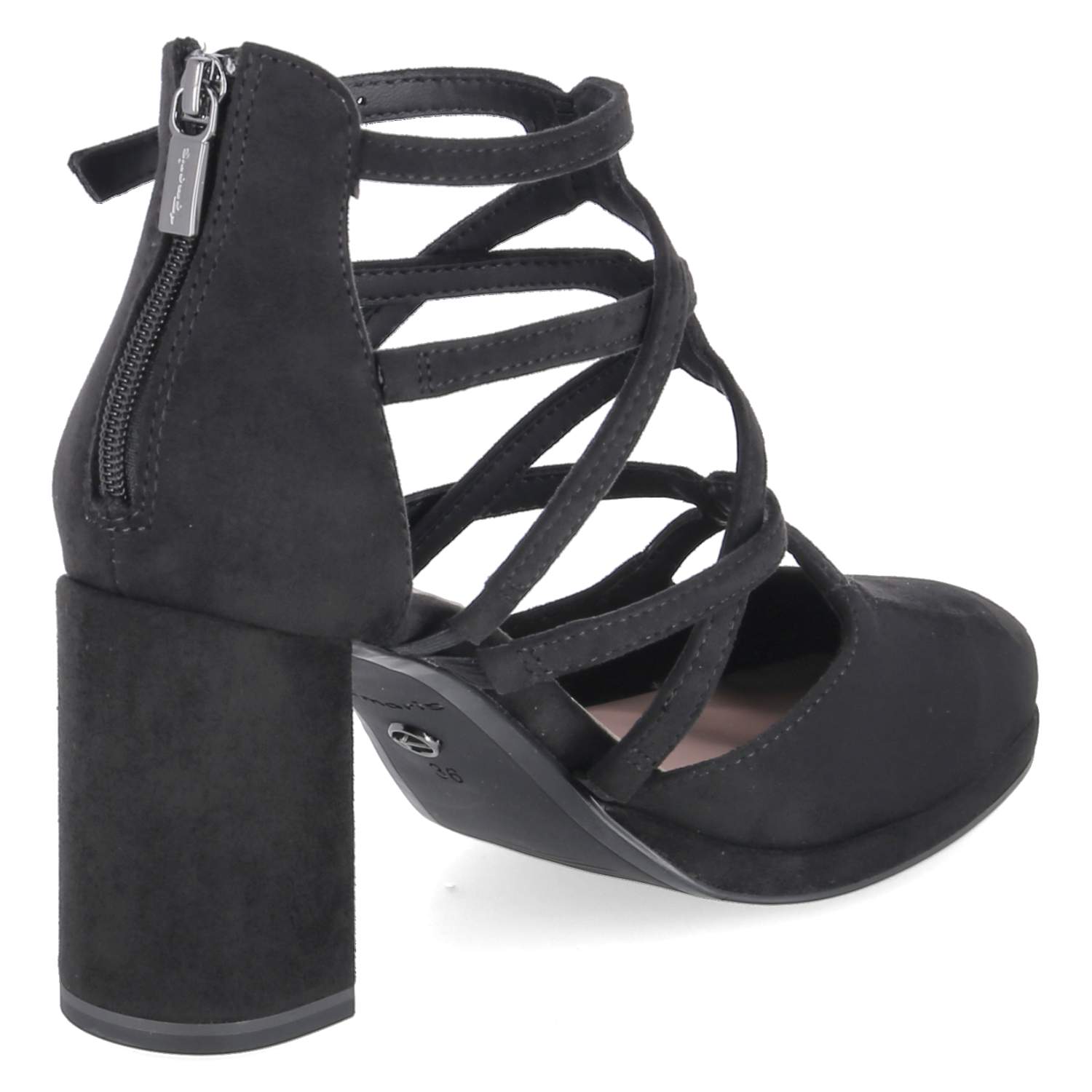 Riemchenpumps  Schwarz