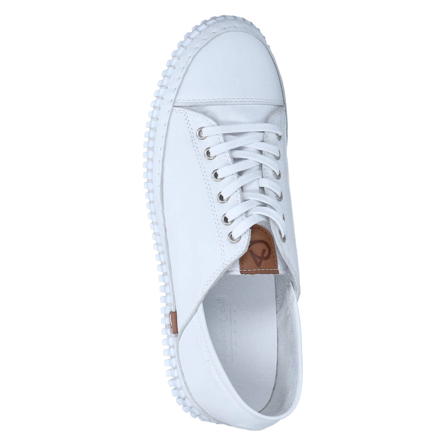 Halbschuhe Weiß
