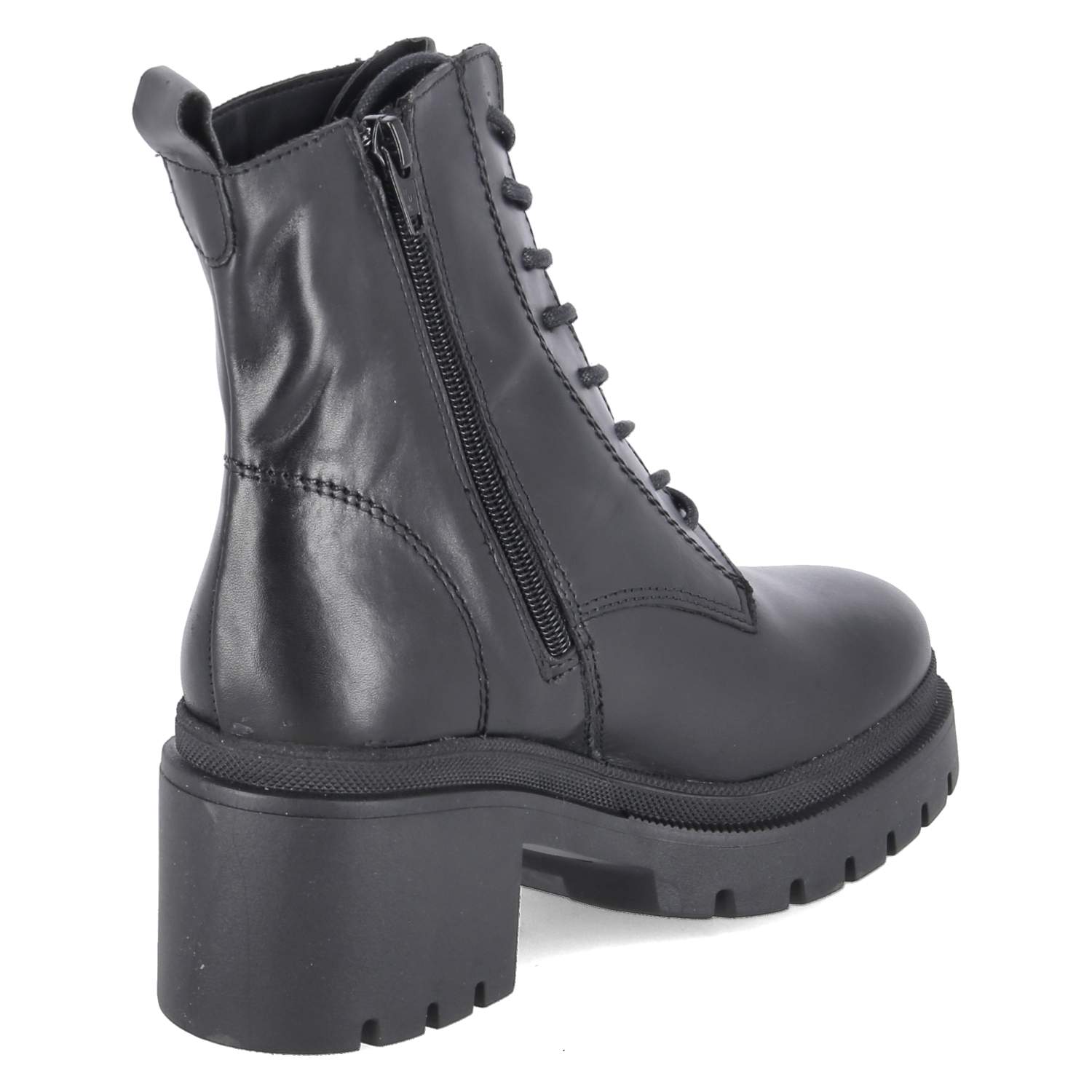 Schnürboots  Schwarz