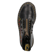 Schnürboots SINCL.FLORAL  Schwarz
