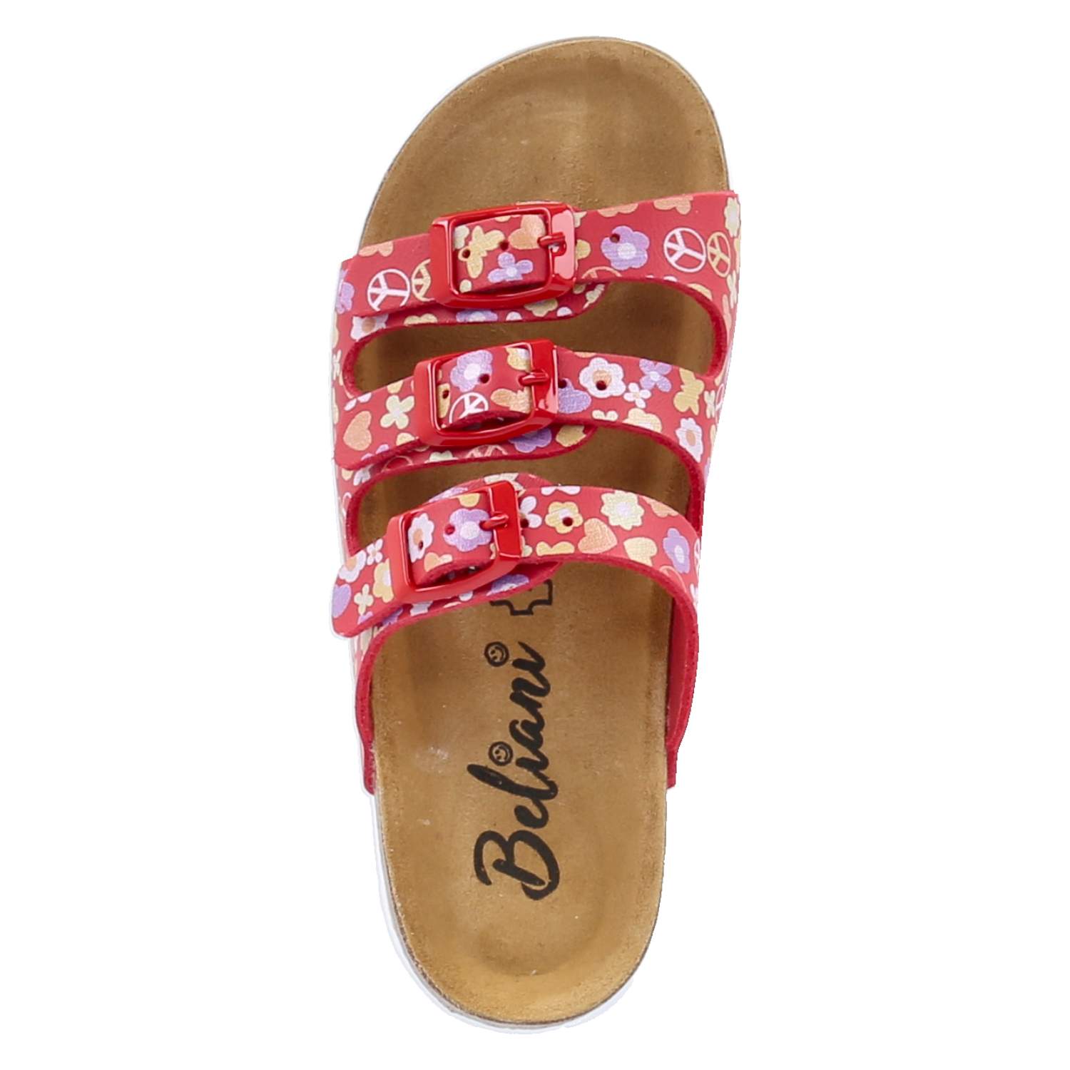 Pantoletten  Rot