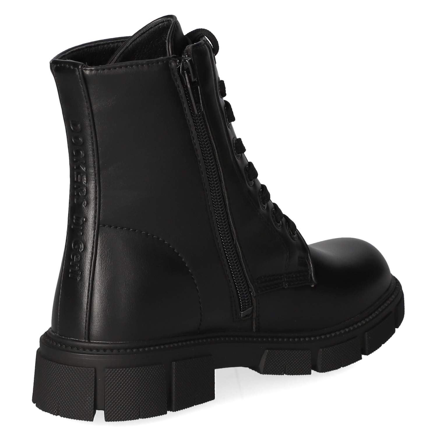Schnürboots  Schwarz