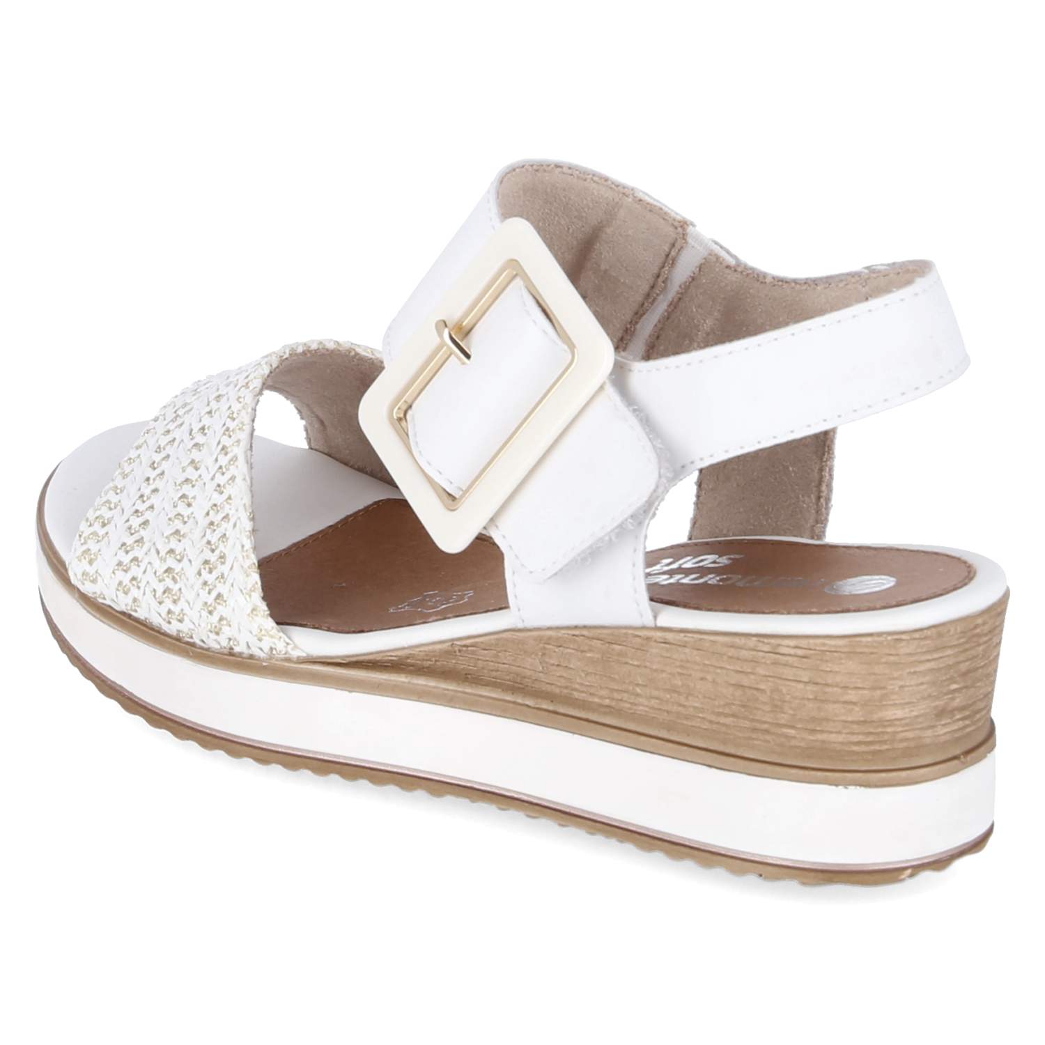 Keilsandalen  Weiß