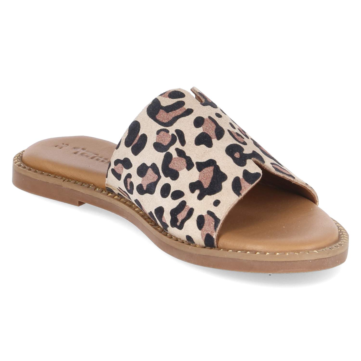 Pantoletten  Beige