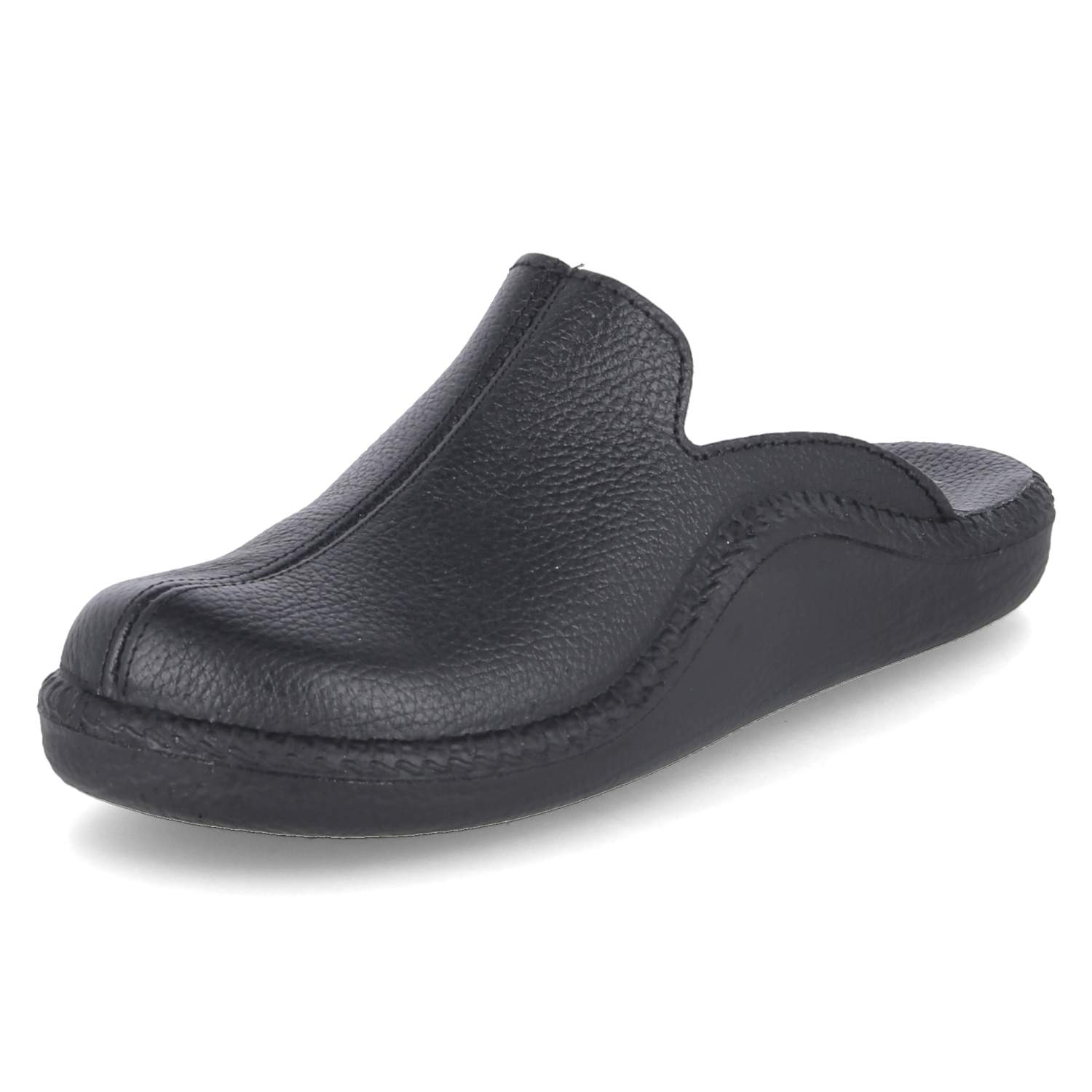 Hausschuhe MONACO 202 G  Schwarz