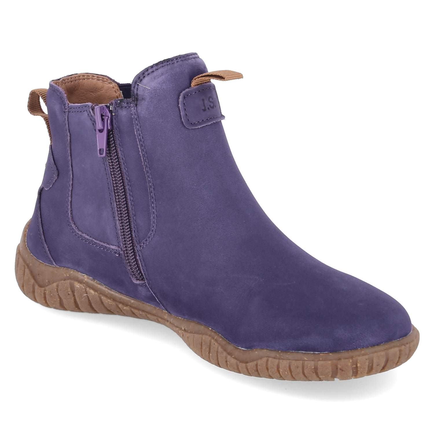 Barfuß-Chelsea Boots WYNONA 04  Lila