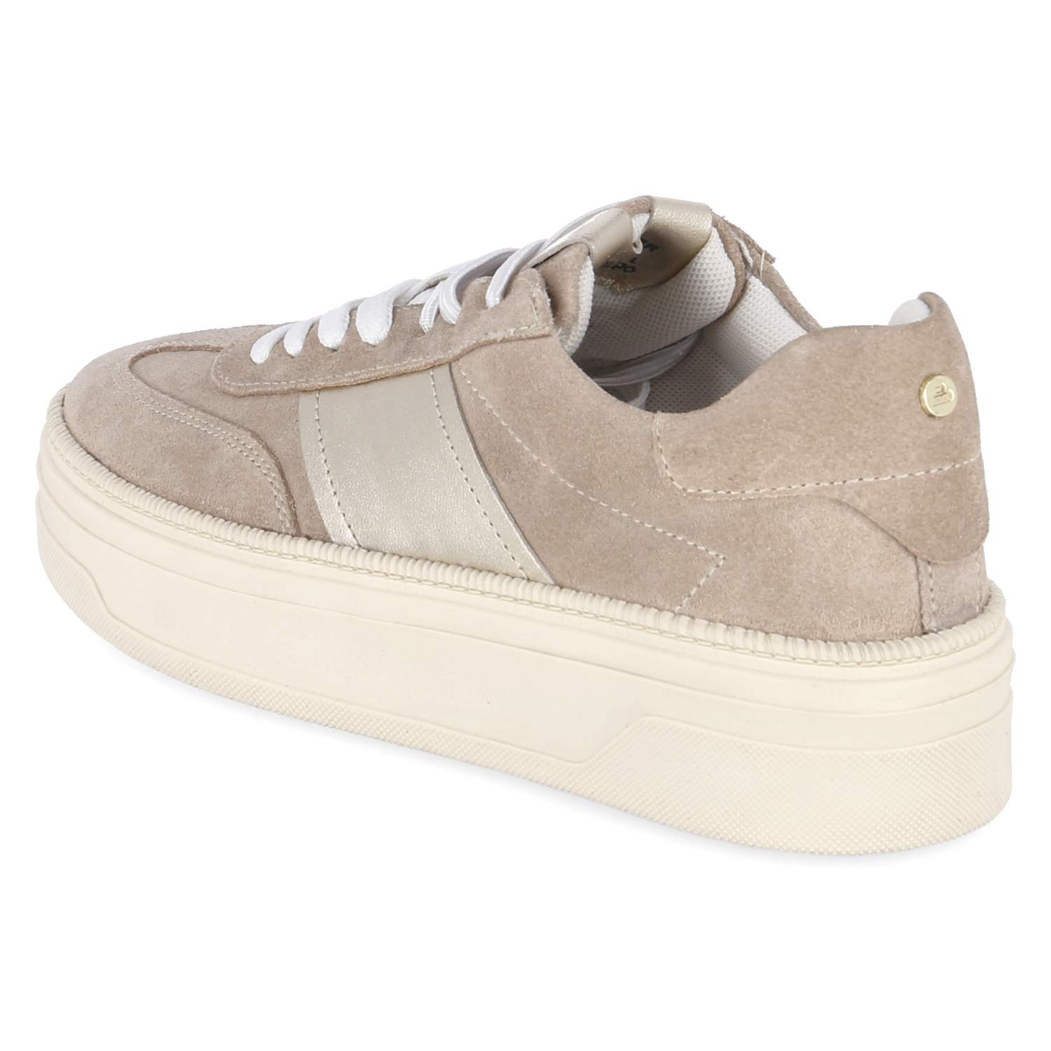 Plateau-Sneaker  Beige