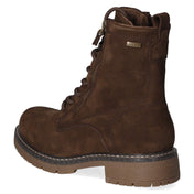 Schnürstiefeletten  Braun