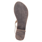Zehentrenner-Sandalen  Gold